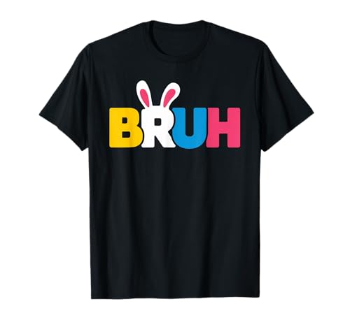 Bruh Easter Day Bunny Eggs Pyjama Familie Herren Meme Boy T-Shirt von Funny Bruh Easter Day Bunny Eggs Gifts
