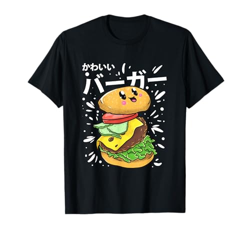 Lustiges Burger Anime Shirt für Jungen Kawaii Japanisches Geschenk Mädchen T-Shirt Lustiges Burger Anime Shirt für Jungen Kawaii Japanisches Geschenk Mädchen T-Shirt von Funny Burger Anime Food Gift TeeZ