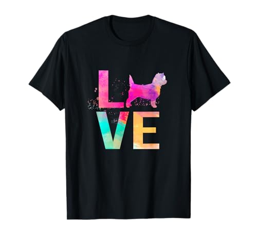 Bunte Cairn Terrier Hund Mama Geschenke Cairn Terrier T-Shirt Bunte Cairn Terrier Hund Mama Geschenke Cairn Terrier T-Shirt von Funny Cairn Terrier Gifts Dog Lover Shirts