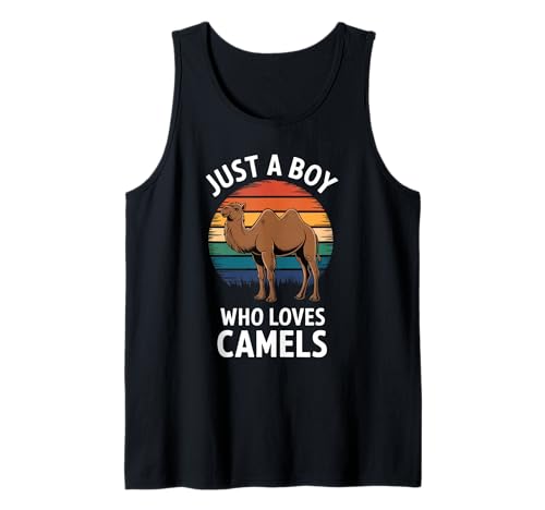 Herren Just A Boy Who Loves Kamele Desert Wildlife Fan Kinder Kamel Tank Top Herren Just A Boy Who Loves Kamele Desert Wildlife Fan Kinder Kamel Tank Top von Funny Camel Lover Clothing