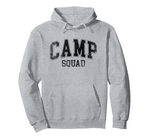 Camp Squad Familiencamping für Damen und Herren, passende Gruppe Pullover Hoodie Camp Squad Familiencamping für Damen und Herren, passende Gruppe Pullover Hoodie von Funny Camper Camp Camping Store