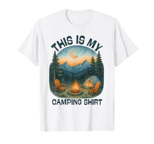 Camper Mens Womens Kids This is My Camping T-Shirt Camper Mens Womens Kids This is My Camping T-Shirt von Funny Camper This Is My Camping Tee