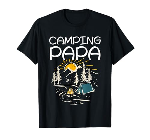 Herren Camping Papa Passendes Familien-Camper Geschenk Camping T-Shirt Herren Camping Papa Passendes Familien-Camper Geschenk Camping T-Shirt von Funny Camping Equipment Clothes Women Men and Kids