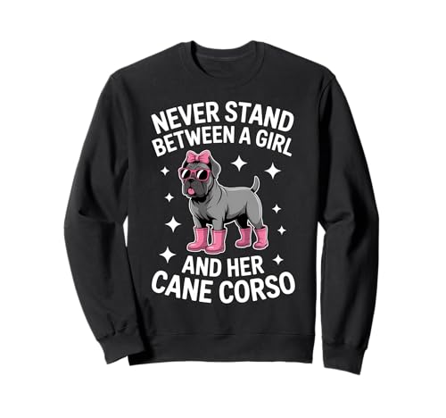 Cane Corso Mädchen Lustiger Cane Corso Sweatshirt Cane Corso Mädchen Lustiger Cane Corso Sweatshirt von Funny Cane Corso Cute Cane Corso Design