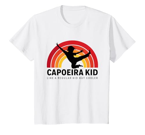 Capoeira Kid – wie ein normales Kind, aber coolere Kinder T-Shirt von Funny Capoeira Shirts for Kids
