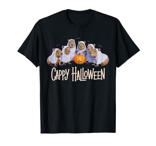 Lustige Capybara Ghost Halloween Capybara Liebhaber Kinder Jungen T-Shirt Lustige Capybara Ghost Halloween Capybara Liebhaber Kinder Jungen T-Shirt von Funny Capybara Ghost Halloween