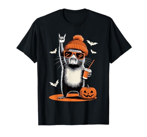 Cooles Capybara Halloween Kostüm Herren Damen Kinder Niedlich Capybara T-Shirt Cooles Capybara Halloween Kostüm Herren Damen Kinder Niedlich Capybara T-Shirt von Funny Capybara Halloween Costume Men Women Kids