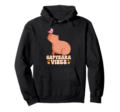 Capybara Vibes Carpincho Süße Capybara für Kinder Jungen Mädchen Pullover Hoodie Capybara Vibes Carpincho Süße Capybara für Kinder Jungen Mädchen Pullover Hoodie von Funny Capybara Lovers Clothing by TheMaesthetics