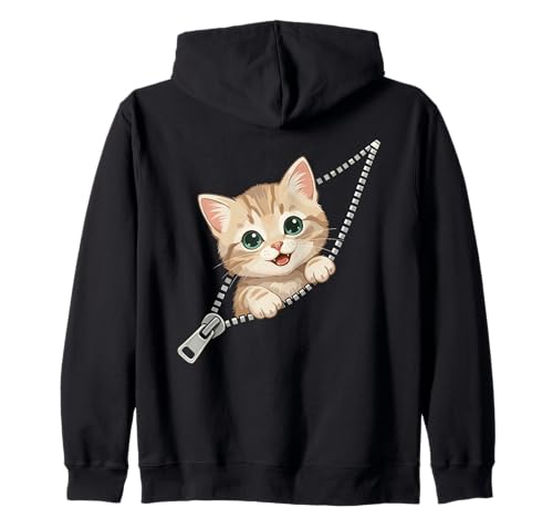Katzenkostüm, Jungen & Mädchen | Süßes Kätzchen Kapuzenjacke Katzenkostüm, Jungen & Mädchen | Süßes Kätzchen Kapuzenjacke von Funny Cat Graphics, Designs & Outfits for Kids