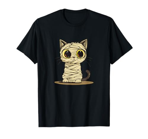 EIN gruseliges und entzückendes Mumien-Katzenkostüm für Jungen und Mädchen T-Shirt EIN gruseliges und entzückendes Mumien-Katzenkostüm für Jungen und Mädchen T-Shirt von Funny Cat Mummy