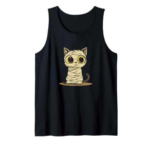 EIN gruseliges und entzückendes Mumien-Katzenkostüm für Jungen und Mädchen Tank Top EIN gruseliges und entzückendes Mumien-Katzenkostüm für Jungen und Mädchen Tank Top von Funny Cat Mummy