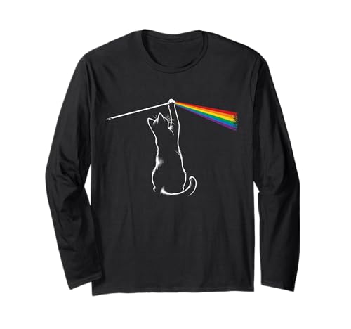 Spielen mit Licht Katze Geschenk Männer Kinder Frauen Lustige Katze Langarmshirt Spielen mit Licht Katze Geschenk Männer Kinder Frauen Lustige Katze Langarmshirt von Funny Cat Playing with Light