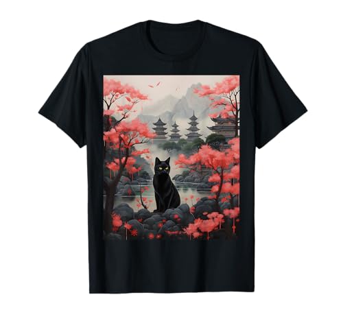 Kawaii Japanese Anime Cat T-Shirt für Männer, Frauen & Kinder T-Shirt Kawaii Japanese Anime Cat T-Shirt für Männer, Frauen & Kinder T-Shirt von Funny Cat Shirts