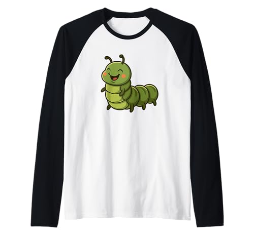 Hübsches Raupen-Kostüm für Jungen und Mädchen Raglan Hübsches Raupen-Kostüm für Jungen und Mädchen Raglan von Funny Caterpillar