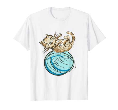 Love Cats Damenshirt Cats Lovers für Herren, Kinder und Mädchen T-Shirt von Funny Cats Cute animals costume girls and mens