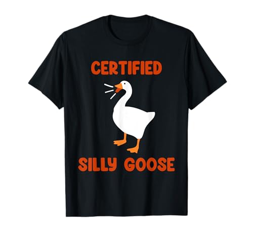 Lustige zertifizierte Silly-Goose Männer Frauen Bauern Gans Liebhaber T-Shirt Lustige zertifizierte Silly-Goose Männer Frauen Bauern Gans Liebhaber T-Shirt von Funny Certified Silly-Goose Farmers Goose Breeders