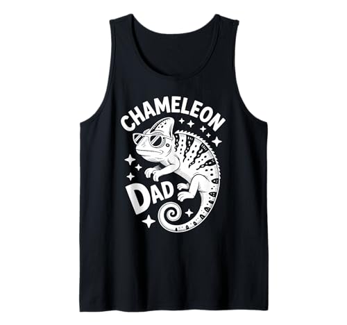 Herren Chamäleon Dad Lustiges Chamäleon Tank Top Herren Chamäleon Dad Lustiges Chamäleon Tank Top von Funny Chameleons Cool Chameleon Designs