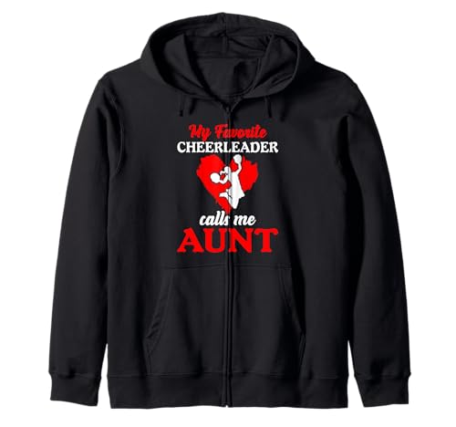 Cheerleader nennt mich Tante Cheer Mama Frauen Cheerleading Kapuzenjacke Cheerleader nennt mich Tante Cheer Mama Frauen Cheerleading Kapuzenjacke von Funny Cheerleading Aunt Cheer Aunts Apparel Co.