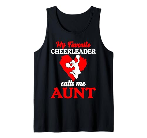 Cheerleader nennt mich Tante Cheer Mama Frauen Cheerleading Tank Top Cheerleader nennt mich Tante Cheer Mama Frauen Cheerleading Tank Top von Funny Cheerleading Aunt Cheer Aunts Apparel Co.