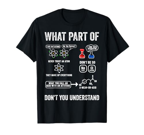 Chemist - Lustiges Bio-Chemie T-Shirt für Herren und Damen T-Shirt von Funny Chemistry Teacher Men Women Tee