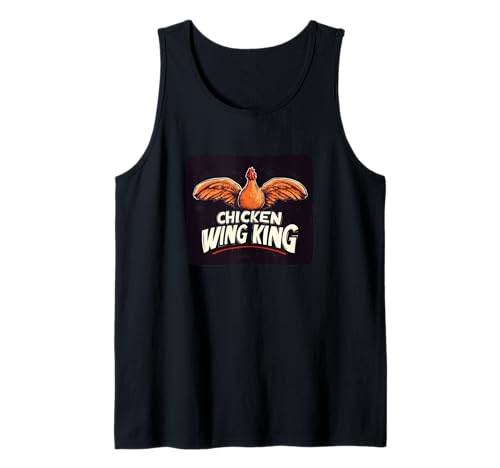 Hübsches Chicken Wing King Outfit für Erwachsene und Kinder Tank Top Hübsches Chicken Wing King Outfit für Erwachsene und Kinder Tank Top von Funny Chicken Wing