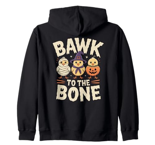 Lustige Halloween-Küken, Mama-Hexen- und Kürbis-Party-Kostüme Kapuzenjacke Lustige Halloween-Küken, Mama-Hexen- und Kürbis-Party-Kostüme Kapuzenjacke von Funny Chickens in Spooky Outfit Designs