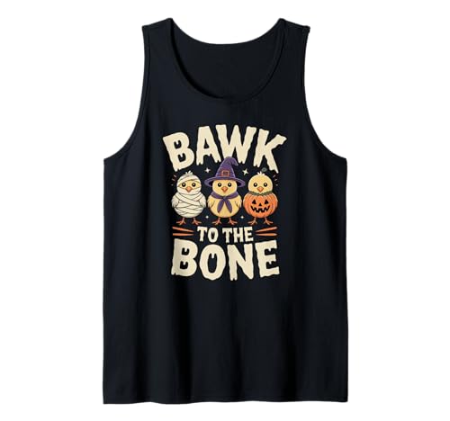 Lustige Halloween-Küken, Mama-Hexen- und Kürbis-Party-Kostüme Tank Top Lustige Halloween-Küken, Mama-Hexen- und Kürbis-Party-Kostüme Tank Top von Funny Chickens in Spooky Outfit Designs