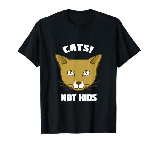 Cats Not Kids | Lustig Kinderfrei Kinderfrei T-Shirt Cats Not Kids | Lustig Kinderfrei Kinderfrei T-Shirt von Funny Child Free Designs