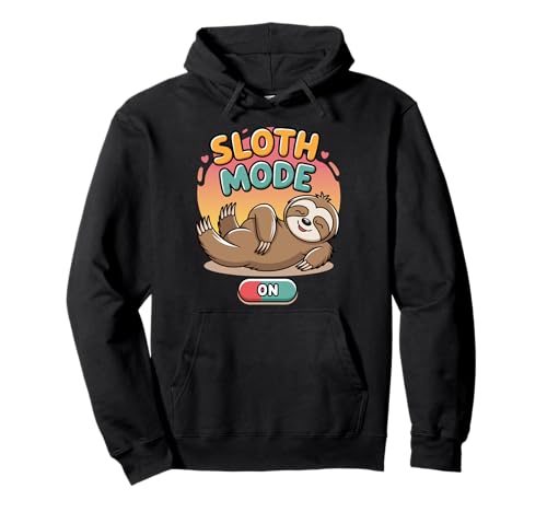 Faultier-Modus auf faulen Tierliebhaber, lustiges Geschenk für Männer, Frauen, Kinder Pullover Hoodie Faultier-Modus auf faulen Tierliebhaber, lustiges Geschenk für Männer, Frauen, Kinder Pullover Hoodie von Funny Chill Gifts for Sloth Lovers and Lazy Days