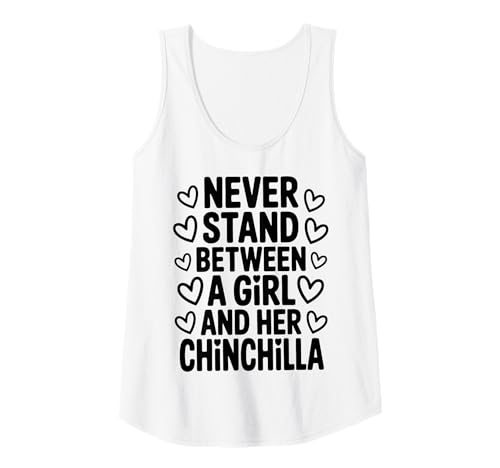 Damen EIN Mädchen und ihre Chinchilla Tank Top Damen EIN Mädchen und ihre Chinchilla Tank Top von Funny Chinchilla Cute Chinchilla Designs