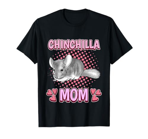 Damen Chinchilla Mom Mama Muttertag Chinchilla T-Shirt Damen Chinchilla Mom Mama Muttertag Chinchilla T-Shirt von Funny Chinchilla Merch for Women & Girls