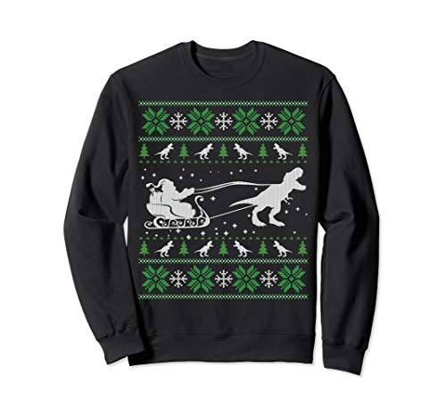 Santa Dinosaur Ugly Christmas Sweater For Kid Men Women Sweatshirt Santa Dinosaur Ugly Christmas Sweater For Kid Men Women Sweatshirt von Funny Christmas Clothing