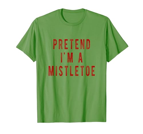 Mistelzweig Shirt für Damen Herren Kinder Weihnachten T-Shirt Mistelzweig Shirt für Damen Herren Kinder Weihnachten T-Shirt von Funny Christmas Costumes for Men Women and Kids