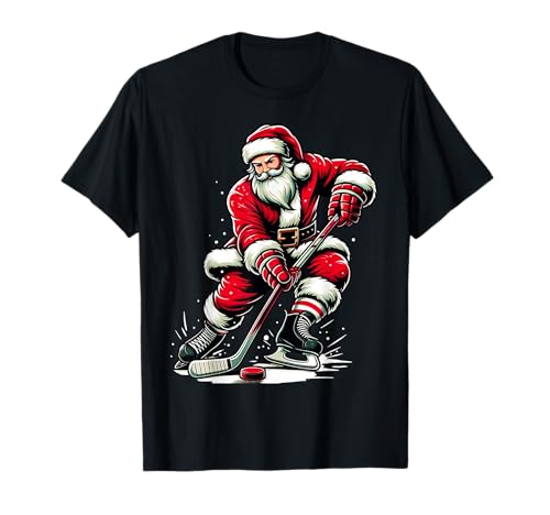 Funny Christmas Design For Women Men And Kids, Unisex, Schwarz, S, Cartoon, Weihnachten, Sport, Eishockey, T-Shirt Funny Christmas Design For Women Men And Kids, Unisex, Schwarz, S, Cartoon, Weihnachten, Sport, Eishockey, T-Shirt von Funny Christmas Design For Women Men And Kids