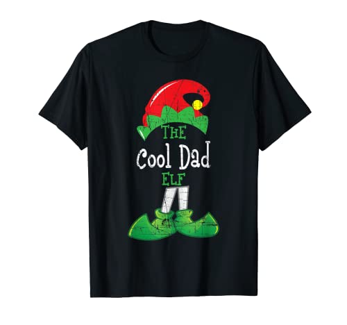 Herren Coole Papa Elf lustige Weihnachten Familie Matching Design T-Shirt Herren Coole Papa Elf lustige Weihnachten Familie Matching Design T-Shirt von Funny Christmas Elf Matching Design