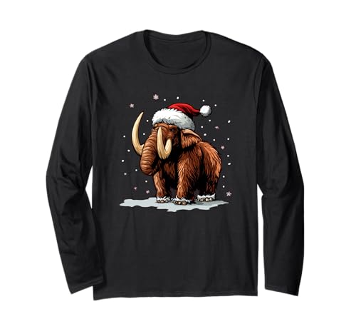 Lustiges festliches Mammut-Kostüm für Weihnachten Jungen und Mädchen Langarmshirt Lustiges festliches Mammut-Kostüm für Weihnachten Jungen und Mädchen Langarmshirt von Funny Christmas Mammoth