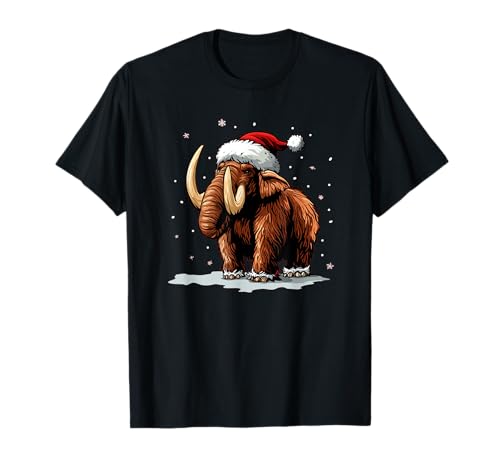 Lustiges festliches Mammut-Kostüm für Weihnachten Jungen und Mädchen T-Shirt Lustiges festliches Mammut-Kostüm für Weihnachten Jungen und Mädchen T-Shirt von Funny Christmas Mammoth