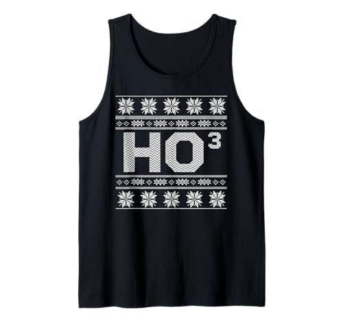 Ho³ Lustiger hässlicher Weihnachtspullover Mathematik Urlaub für Männer Frauen Tank Top Ho³ Lustiger hässlicher Weihnachtspullover Mathematik Urlaub für Männer Frauen Tank Top von Funny Christmas Math Geek Holiday Gifts