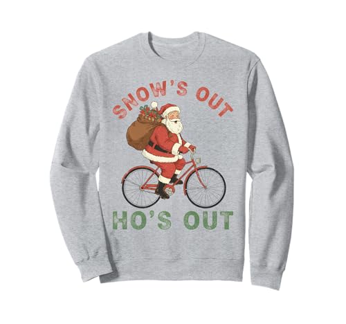 Weihnachtsmann Ho sarkastisch Erwachsene Humor Männer Frauen Kinder Xmas Sweatshirt von Funny Christmas Men Women Apparel Clothes Ideas