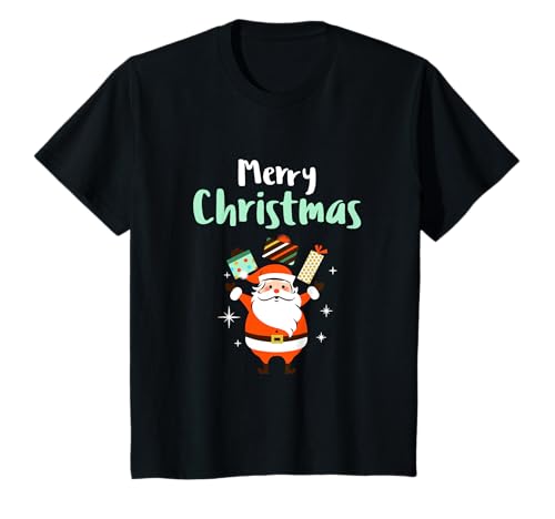 Kinder Weihnachtshemden für Jungen Weihnachtsshirt Süß Weihnachten T-Shirt Kinder Weihnachtshemden für Jungen Weihnachtsshirt Süß Weihnachten T-Shirt von Funny Christmas Shirts for Kids Christmas Pajamas