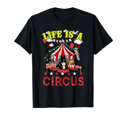 Zirkus Life Is A Circus Party Karnival Jungen Kinder Shirt T-Shirt Zirkus Life Is A Circus Party Karnival Jungen Kinder Shirt T-Shirt von Funny Circus Carnival Event Staff Party Shirt