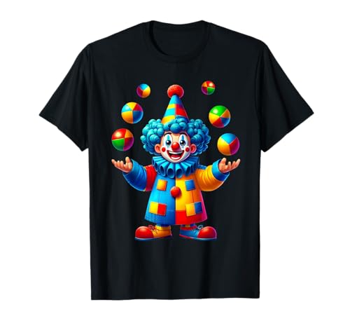 Circus Clown Costume Clown Juggling Kids Boys Men Carnivals T-Shirt Circus Clown Costume Clown Juggling Kids Boys Men Carnivals T-Shirt von Funny Circus Themed Clown Gifts