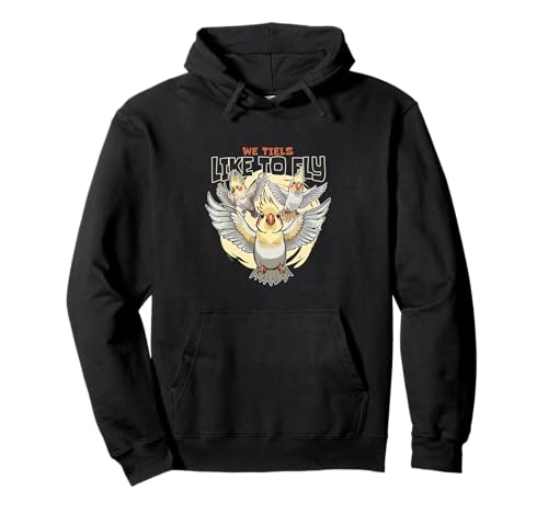 Niedliche Nymphensittichkunst für Männer Frauen Kinder Nymphensittiche Vogell Pullover Hoodie von Funny Cockatiel Cockatiel Accessories