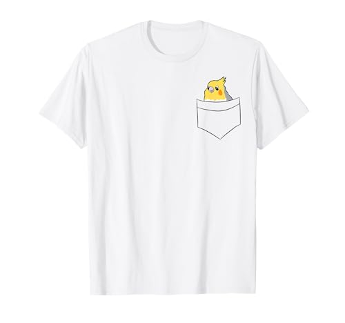 Funny Cockatiel Pet Gifts Nymphensittich in der Tasche Vogel Cockatiel Nymphen Sittich T-Shirt für Kinder und Erwachsene, Weiß, S, Cartoon, Crew-Ausschnitt, Kurzarm, T-Shirt Funny Cockatiel Pet Gifts Nymphensittich in der Tasche Vogel Cockatiel Nymphen Sittich T-Shirt für Kinder und Erwachsene, Weiß, S, Cartoon, Crew-Ausschnitt, Kurzarm, T-Shirt von Funny Cockatiel Pet Gifts