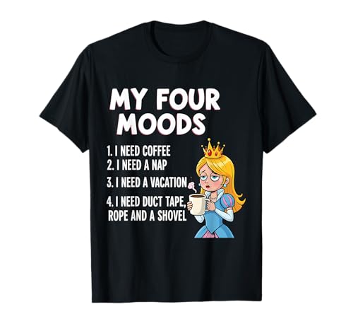 Lustiger Kaffeeliebhaber Nickerchen Urlaub Prinzessin Damen müde Spaß T-Shirt Lustiger Kaffeeliebhaber Nickerchen Urlaub Prinzessin Damen müde Spaß T-Shirt von Funny Coffee Lover Naps Vacation Princess Products