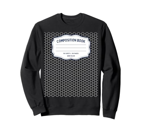 Komposition Notizbuch Kostüm Passende Gruppe Halloween Schule Sweatshirt von Funny Composition Notebook Group Halloween Apparel