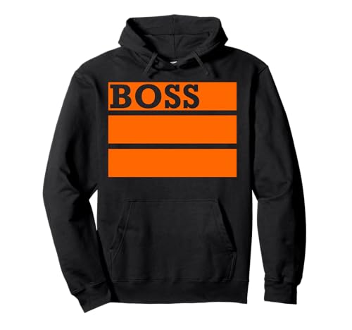 Bauhemden für Herren Orange BOSS High Visibility Pullover Hoodie Bauhemden für Herren Orange BOSS High Visibility Pullover Hoodie von Funny Construction Shirts