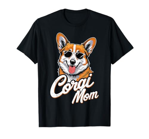 Corgi Mom Damen Lustiger Corgi Besitzer Corgi Hund T-Shirt Corgi Mom Damen Lustiger Corgi Besitzer Corgi Hund T-Shirt von Funny Corgi Owner Ajeli Designs