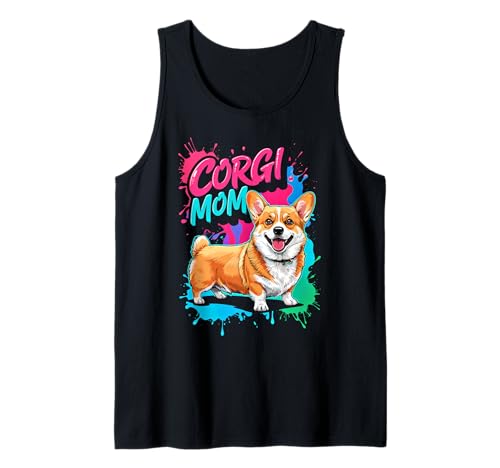 Corgi Mom Damen Lustiger Corgi Besitzer Corgi Hund Tank Top Corgi Mom Damen Lustiger Corgi Besitzer Corgi Hund Tank Top von Funny Corgi Owner Ajeli Designs