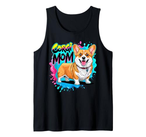 Corgi Mom Damen Lustiger Corgi Besitzer Corgi Hund Tank Top Corgi Mom Damen Lustiger Corgi Besitzer Corgi Hund Tank Top von Funny Corgi Owner Ajeli Designs